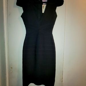 Bandage Black Dress